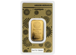 Investiční zlato - zlatý slitek 10g Argor Heraeus SA Year of the Rat (Rok krysy) 2020 Limited Edition
