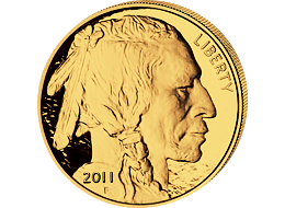 Zlatá mince 50 USD American Buffalo 1 Oz 2011