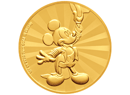Exkluzivní zlatá mince Mickey Mouse™ 1/4 Oz 2019 PROOF (Mickey Mouse™ & Friends) - (1.)