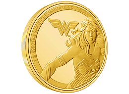Zlatá mince Wonder Woman™ 1 Oz 2023 (Classic Superheroes) - (6.) PROOF