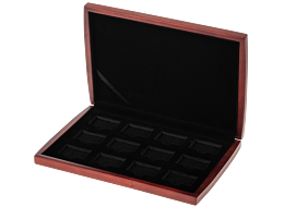 Dřevěná etue pro Dragon Rectangular (Obdélník) 12 x 1 Oz zlatých mincí