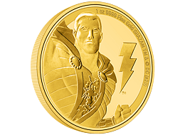 Zlatá mince Shazam™ 1 Oz 2023 (Classic Superheroes) - (7.) PROOF