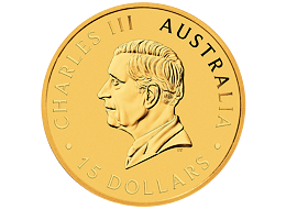 Zlatá mince Australian Kookaburra (Ledňáček) 1/10 Oz 35.výročí (1990-2025)