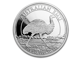 Stříbrná mince 1 Oz Australian Emu 2018 PROOF