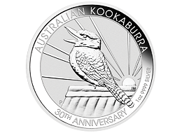 Stříbrná mince 1 Oz Australian Kookaburra (Ledňáček) 2020