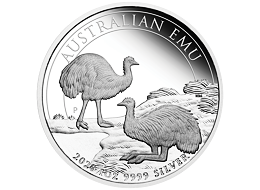 Stříbrná mince 1 Oz Australian Emu 2020 PROOF