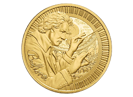 Exkluzivní zlatá mince Ludwig van Beethoven 1 Oz 2025 (Icons of Inspiration) - (10.)
