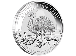 Stříbrná mince 1 Oz Australian Emu 2025