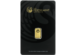 Investiční zlato - zlatý slitek 1g Perth Mint