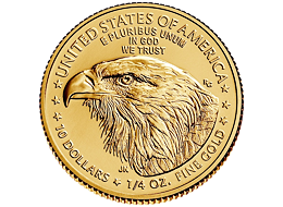 Zlatá mince 10 USD American Eagle 1/4 Oz 2021 New Design (Typ 2)