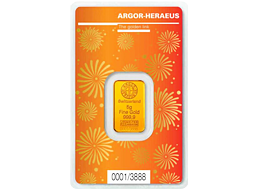 Investiční zlato - zlatý slitek 5g Argor Heraeus SA Year of the Ox (Rok buvola) 2021 Limited Edition