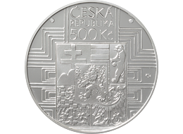 Stříbrná mince 500 Kč Schválení československé ústavy (100.výročí) 2020 PROOF