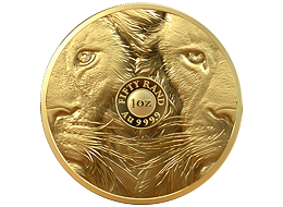 Exkluzivní zlatá mince Big Five - Lion (Lev) 1 Oz 2019 PROOF - (2.)