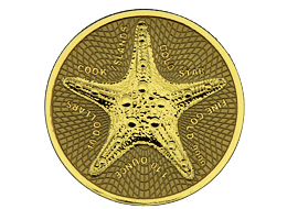 Zlatá mince 1/10 Oz Oz Starfish (Hvězdice) 2021