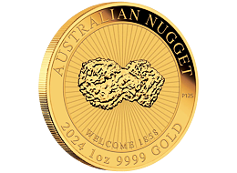 Zlatá mince 1 Oz Australian Nugget 2024 (Welcome 1858)