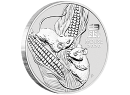 Lunární série III. - stříbrná mince Year of the Mouse (Rok krysy) 1 kg 2020