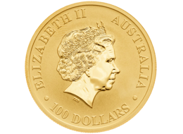 Zlatá mince 100 AUD Australian Kangaroo (Klokan rudý) 1 Oz 2013