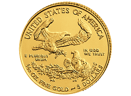 Zlatá mince 5 USD American Eagle 1/10 Oz
