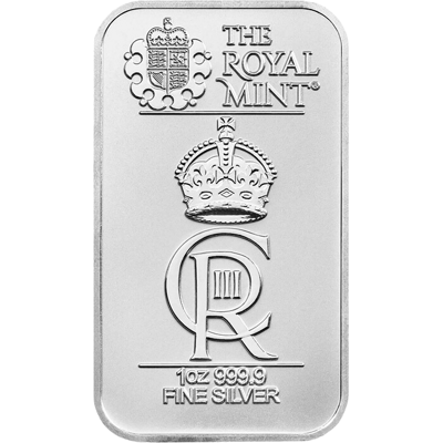 Stříbrný slitek 1 Oz  The Royal Mint - The Royal Celebration (Oslava korunovace Jeho Veličenstva Karla III.)