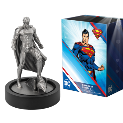 Stříbrná miniatura Superman™ 2022 Antique