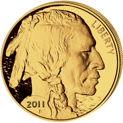 Zlatá mince 50 USD American Buffalo 1 Oz 2011