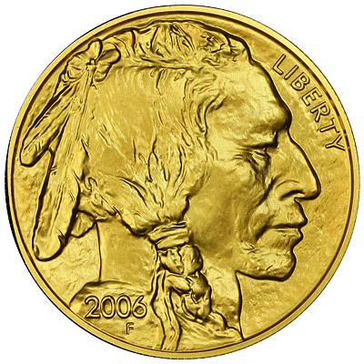 Zlatá mince 50 USD American Buffalo 1 Oz 2006