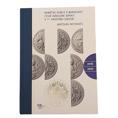 Kniha Pamětní mince a bankovky České národní banky v 11. emisním období (2016-2020)