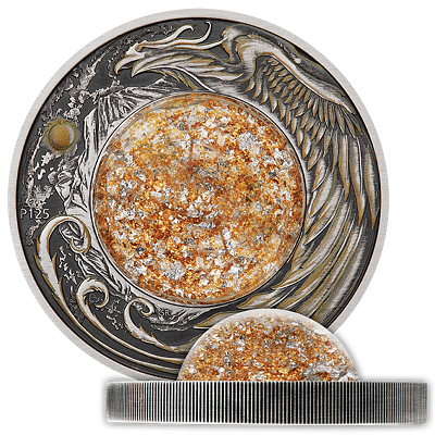 Stříbrná mince Alicanto 2 Oz 2024 Color Antique
