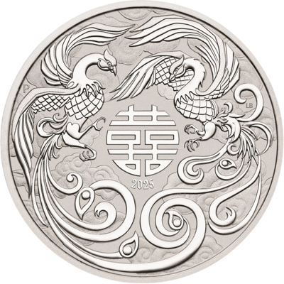 Stříbrná mince 1 Oz Double Phoenix 2025 - (9.)