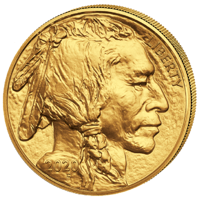 Zlatá mince 50 USD American Buffalo 1 Oz 2020