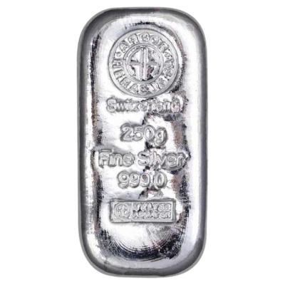 Investiční stříbro - stříbrný slitek 250g Argor Heraeus