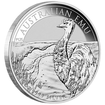 Stříbrná mince 1 Oz Australian Emu 2024