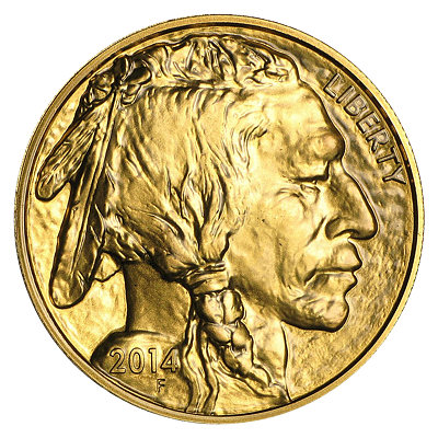 Zlatá mince 50 USD American Buffalo 1 Oz 2014