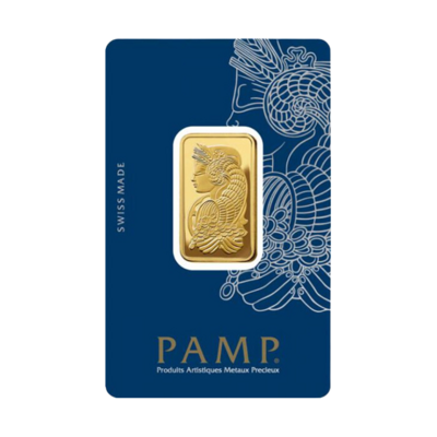 Investiční zlato - zlatý slitek 20g PAMP Fortuna (Tyché)