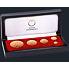 Originální dřevěná Etue pro zlaté mince Wiener Philharmoniker 1 Oz, 1/2 Oz, 1/4 Oz, 1/10 Oz, 1/25 Oz
