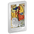 Stříbrná mince The Chariot (Vůz) 1 Oz 2022 (Tarotové karty) Color PROOF - (8.)
