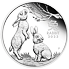 Lunární série III. - stříbrná mince Year of the Rabbit (Rok králíka) 1/2 Oz 2023  PROOF