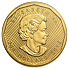 Investiční zlato - zlatá investiční mince 200 CAD Maple Leaf 1 Oz .99999 2012 karta