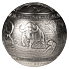 Exkluzivní stříbrná mince 1 kg Big Five - Buffalo 2024 (Massive Spherical Shaped Coin) Antique