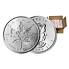 Stříbrná mince 1 Oz Maple Leaf Incuse 2018 "Reverse"