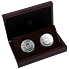 Exkluzivní stříbrné mince Big Five 2x 1 Oz Buffalo + Krugerrand (Privy Buvol) 2021 PROOF - (5.)