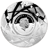 Stříbrná mince The Sun (Slunce) 1 Oz 2019 (Earth & Beyond) Dome Color PROOF - (3.)