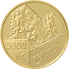Zlatá mince 5000 Kč Hrad Buchlov 2020 PROOF