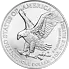 Investiční stříbro - stříbrná mince 1 USD American Eagle 1 Oz