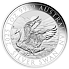 Stříbrná mince 1 Oz Australian Swan (Labuť černá) 2025