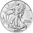 Investiční stříbro - stříbrná mince 1 USD American Eagle 1 Oz