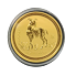 Kompletní sada zlatých mincí Lunar I 12 x 1 Oz (1996 - 2007) + etue