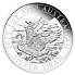 Stříbrná mince 1 Oz Australian Swan (Labuť černá) 2025 PROOF (Perth ANDA Show)