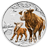 Lunární série III. - stříbrná mince Year of the Ox (Rok buvola) 2 Oz 2021 Color